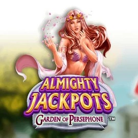 Almighty Jackpots: Garden of Persephone logo by Novomatic Gransino Casino