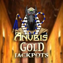 Anubis Gold Jackpots by Inspired Gaming, showcased at gransinoo.gr – game logo
