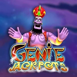 Genie Jackpots logo by Blueprint Gaming at Gransino Casino