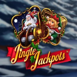 Jingle Jackpots online game logo by Dragon Gaming on gransinoo.gr