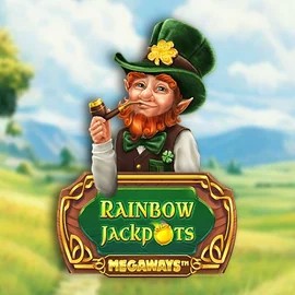Rainbow Jackpots Megaways game by Red Tiger Gaming – logo hosted on Gransino Casino