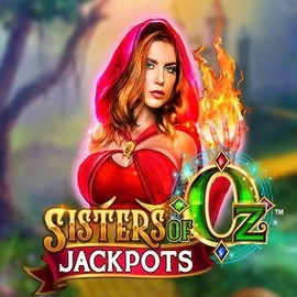 Sisters Of Oz Jackpots online game logo by Triple Edge Studios on gransinoo.gr